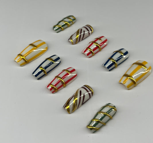 Plaid Behavior | Medium Coffin