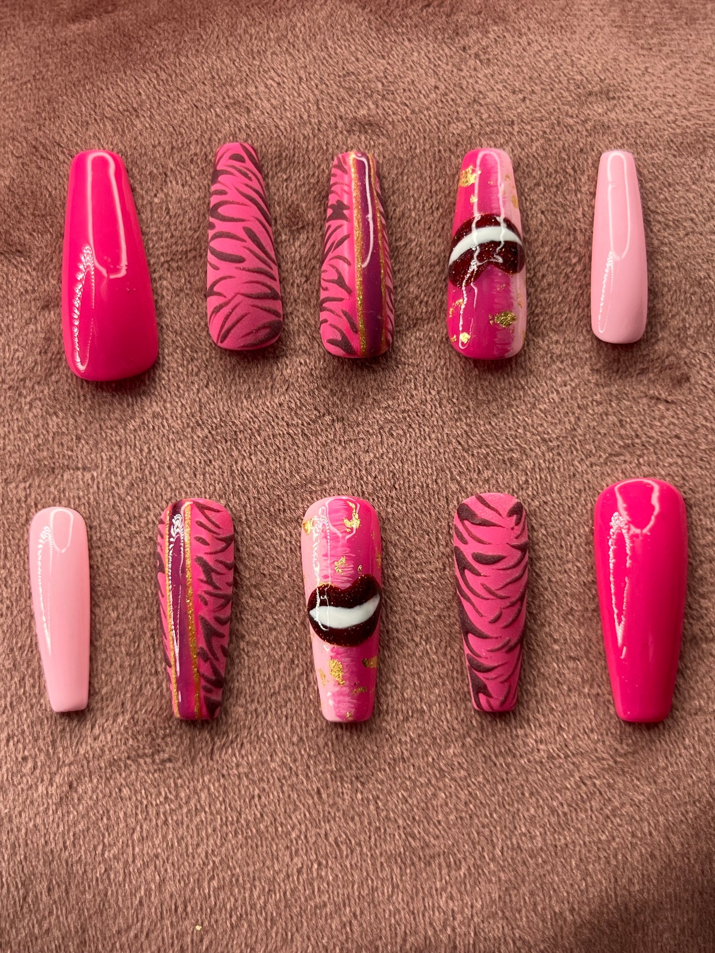 Blush Zebra Print