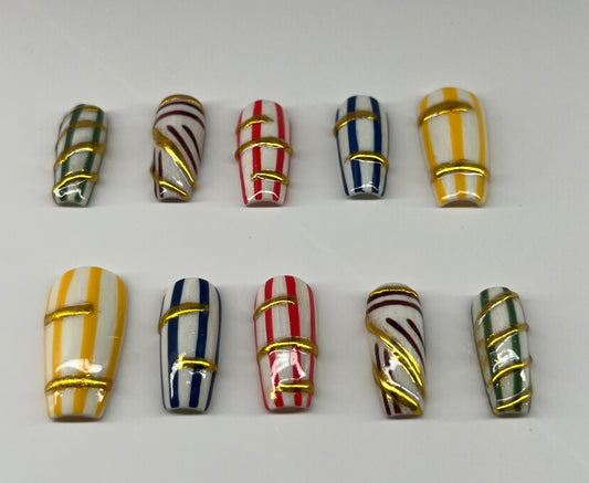Plaid Behavior | Medium Coffin